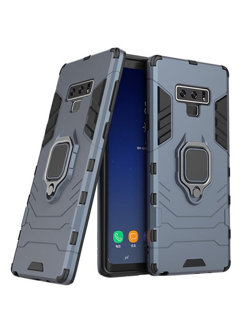 Magnetic Ring Holder Armor Case Cover For Samsung Galaxy Note9 Blue