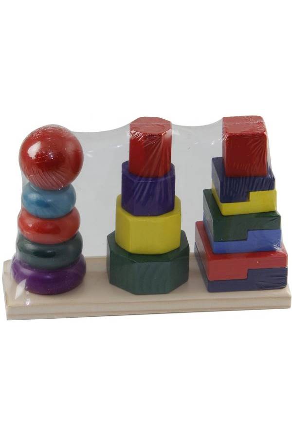 Educational Wooden Toy Set  - Image 3