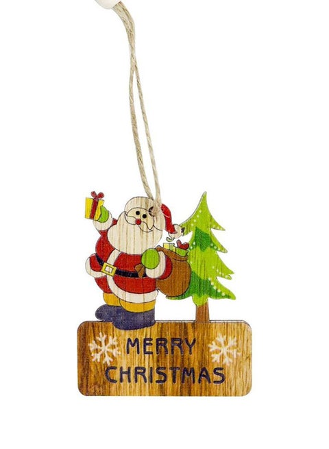 Christmas Tree Hanging Ornaments Multicolour 30.0x25.0x5.0cm