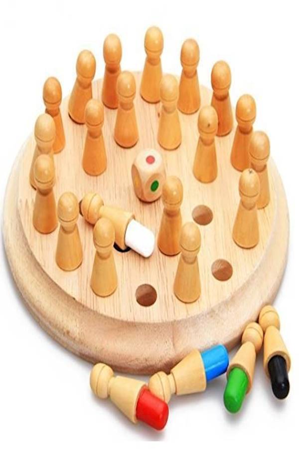 Wooden Memory Chess Game  - Image 2
