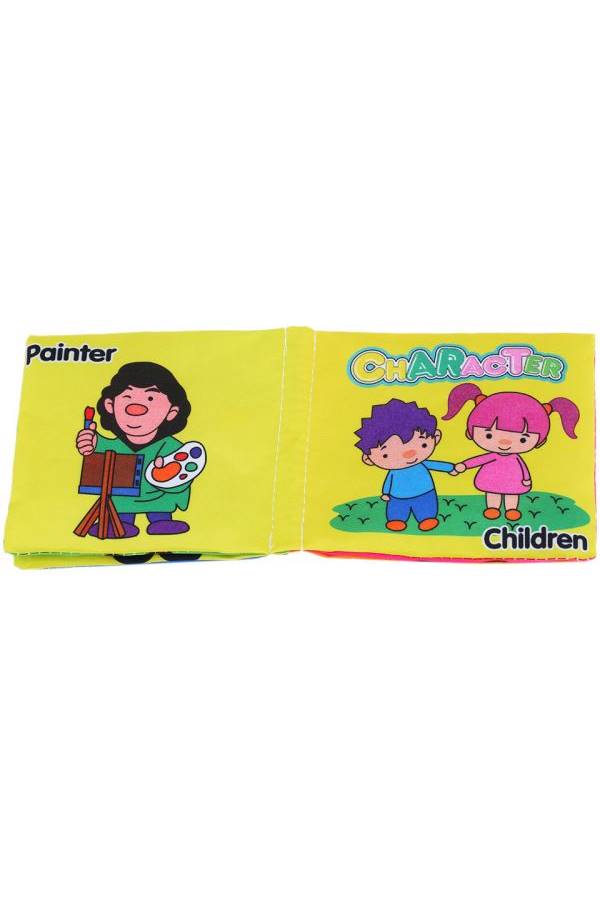 6-Pieces Coolplay Baby's First Non-Toxic Fabric Book - Image 2
