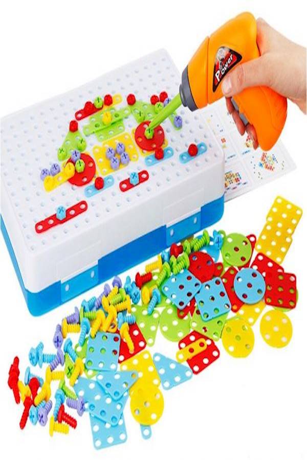 Drill Nut Disassembly Assembly Tool Toys Board Game  - Image 3