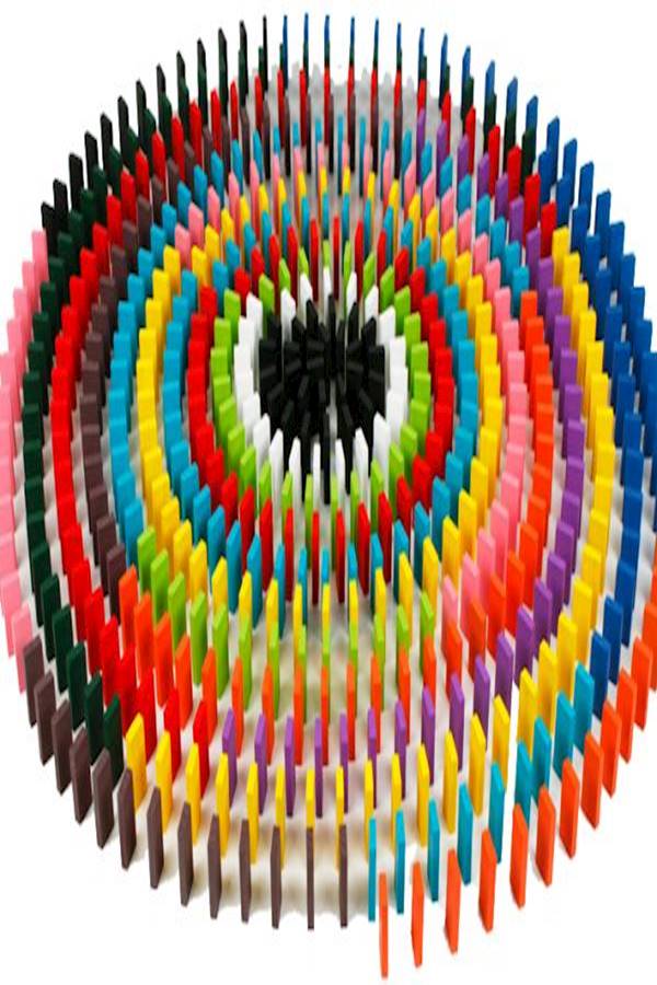 لعبة مكعبات خشبية مكونة من 120 قطعة - Image 1