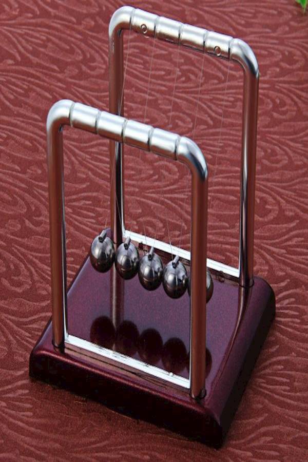 Newton Cradle Steel Balance Ball Physics Science Pendulum Desk Fun Toy Gift - v1556195750/N24472056A_2