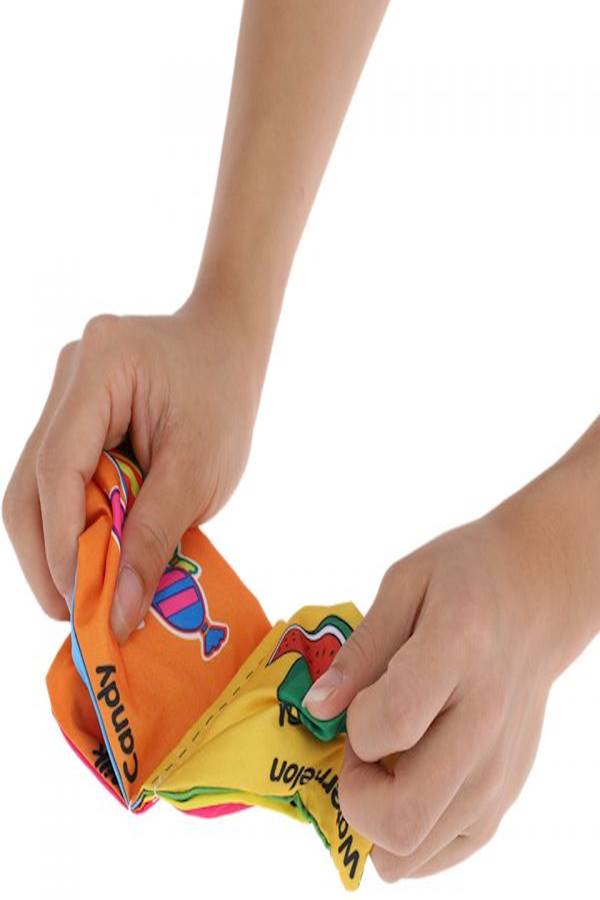 6-Pieces Coolplay Baby's First Non-Toxic Fabric Book - Image 4