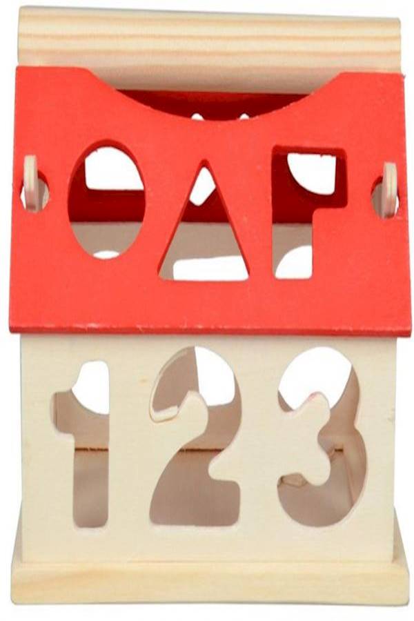 Wooden Number House Playset  - Image 4