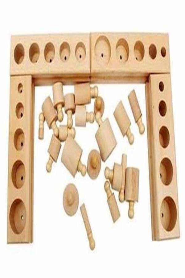 طقم ألعاب مونتيسوري تعليمية من 4 قطع - Image 3