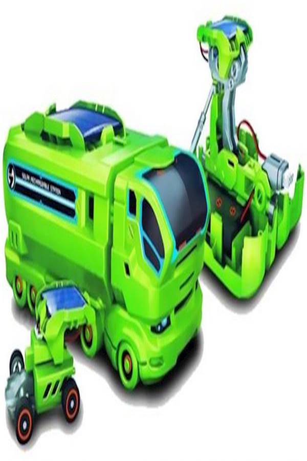 Generic - 7-In-1 Rechargeable Solar Energy Power Educational Toy - Image 1