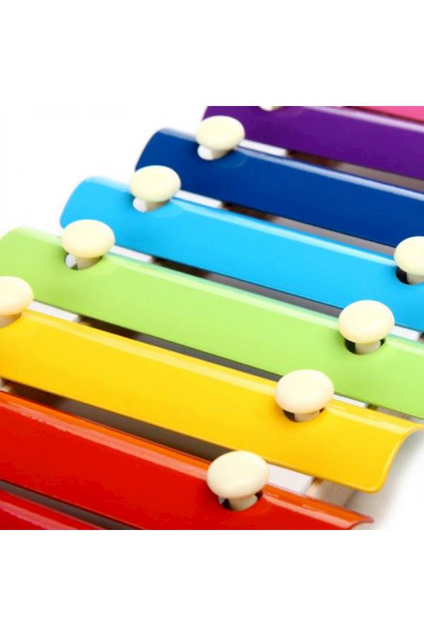 لعبة بيانو للأطفال مزودة بأقواس خشبية - Image 4