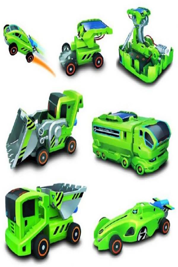 Generic - 7-In-1 Rechargeable Solar Energy Power Educational Toy - Image 1