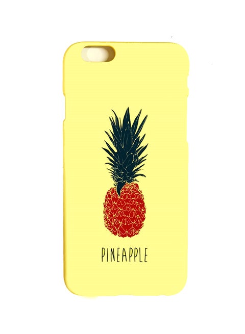 iPhone 6  Plus Creative Pattern Matte Texture Phone Case Yellow