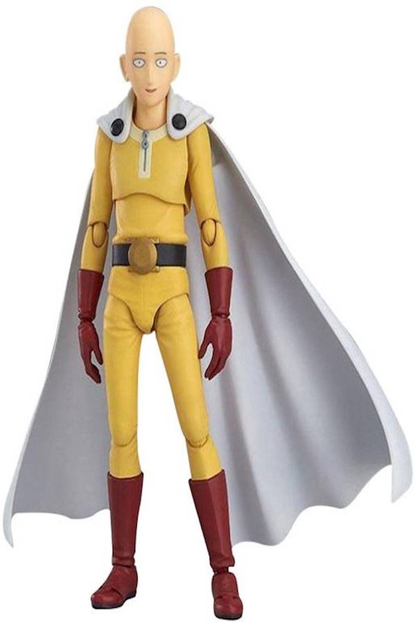 نموذج قابل للتجميع لمجسم شخصية الأنمي سايتاما من مسلسل "One Punch-Man" من البولي فينيل كلوريد