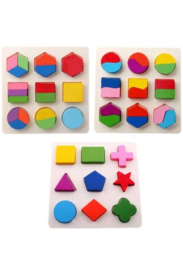 Educational Toy Shapes For Children Ple Pieces , Color 