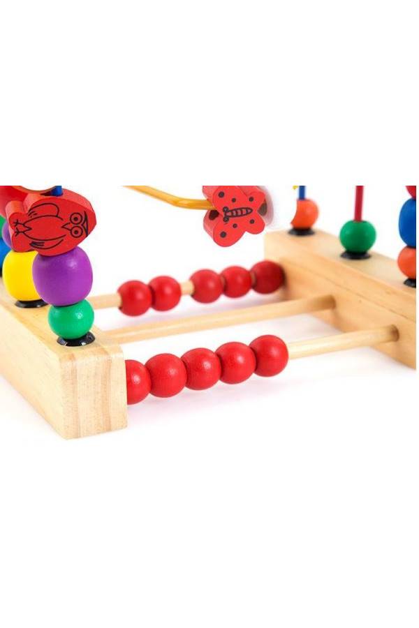 Wooden First Bead Maze Roller Coaster  - Image 5
