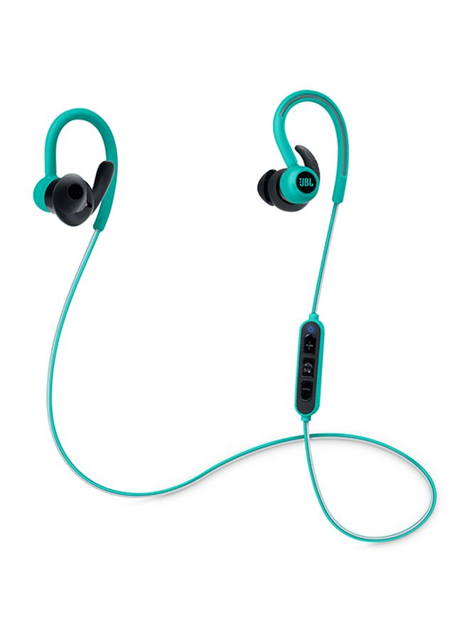 سماعة أذن داخلية ريفلكت كونتور بتصميم يغطي الأذن طراز JBLREFCONTOURBLU، بلون أزرق