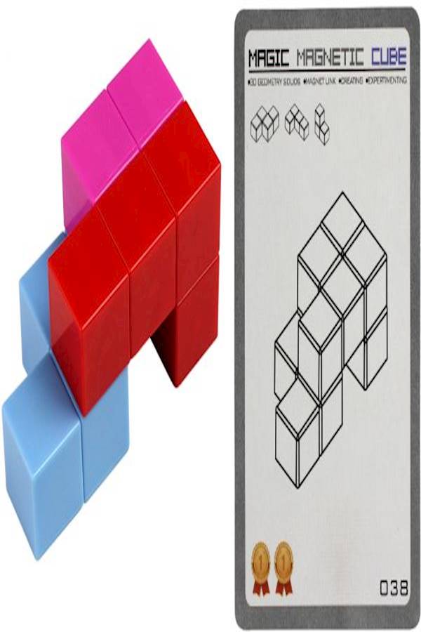 7-Piece Magic Magnetic Cube Toy - Image 2
