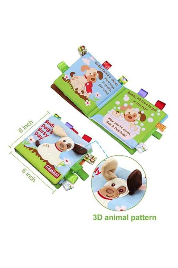 Early Cognitive Development Activity Cloth Book  - Image 4