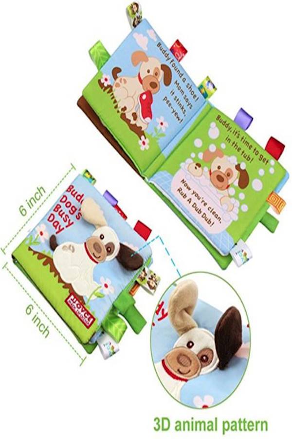 Non-Toxic Soft Cloth Book Toy Activities - Image 4