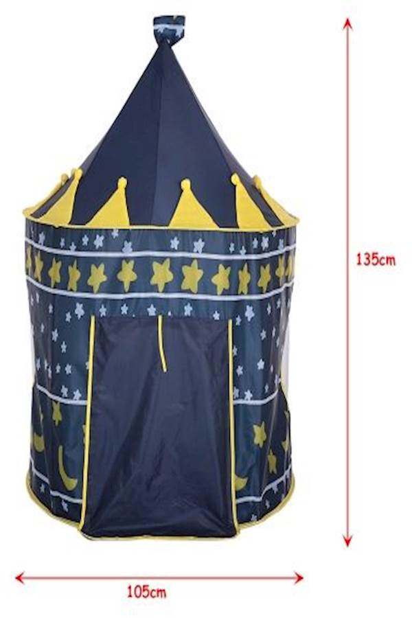 خيمة لعب للأطفال على شكل قلعة الأمير والأميرة 53 X 41 X 41بوصة