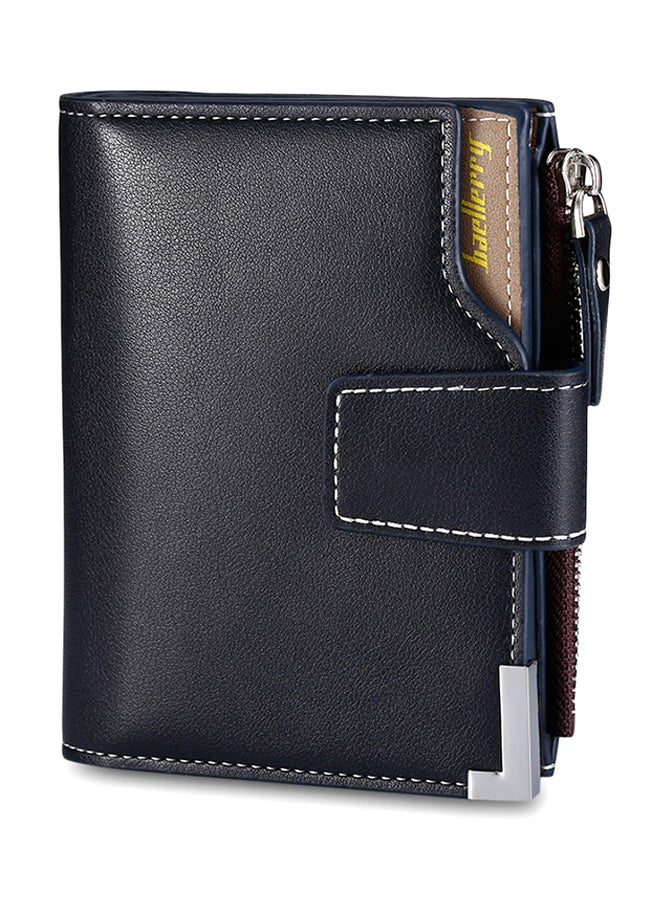 Generic - Baellerry Zipper Multi-Layer Cash Card Coin Holder Wallet Midnight Blue - Image 1