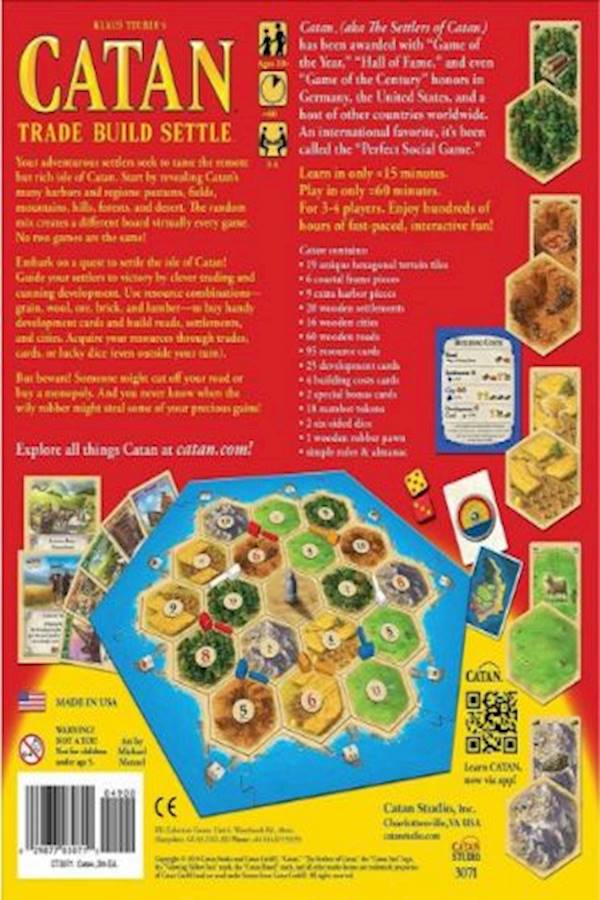 Catan Trade Build Settle Board Game  - Image 2