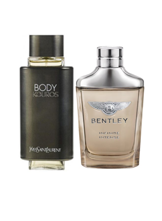 اورورا مجموعة بودي كوروس EDT وإنفينيتي إنتينس EDP (Body Kouros EDT 100 ml And Infinity Intense EDP 100 ml) - Image 1