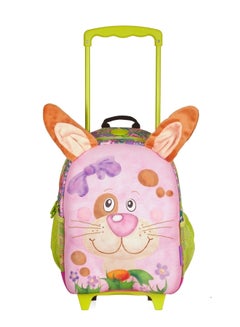 Rabbit Pattern Trolley Backpack