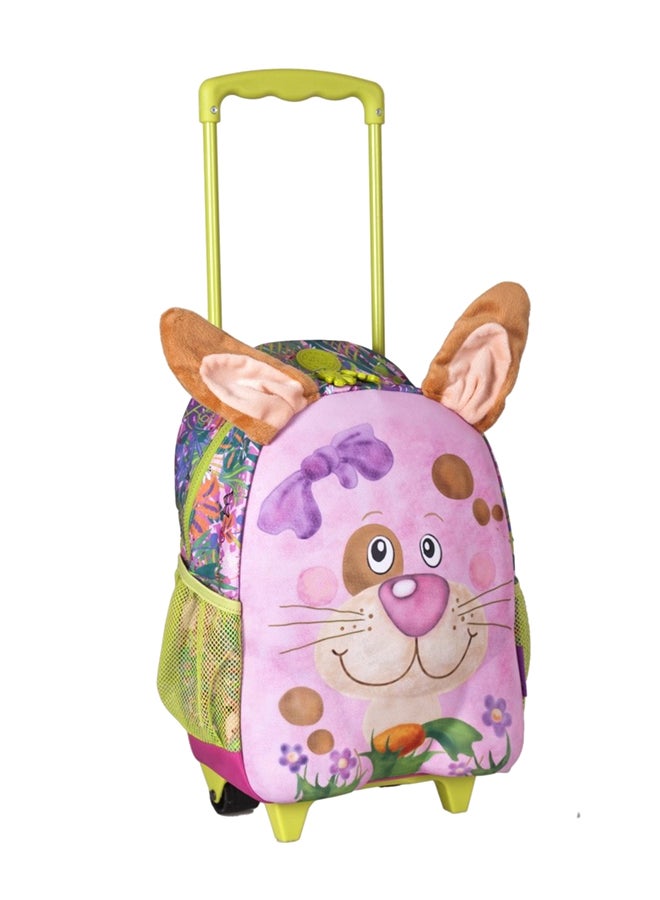 okiedog - Rabbit Pattern Trolley Backpack - Image 1