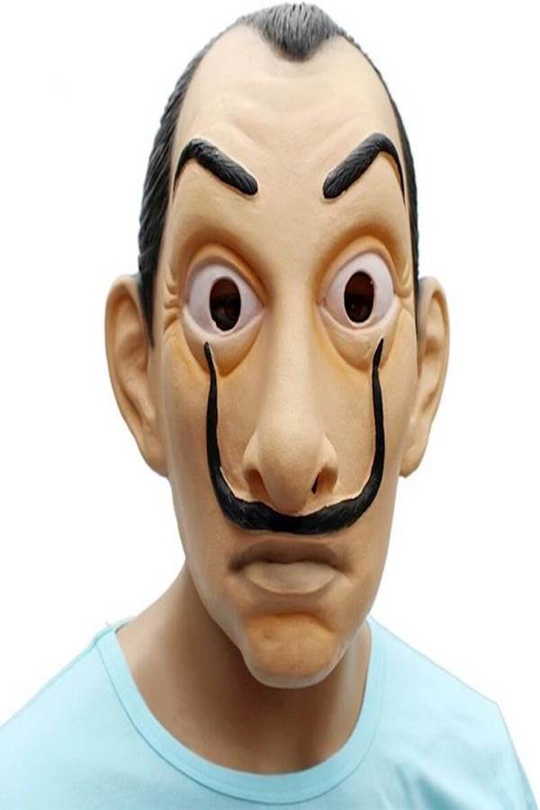 قناع حفلات على شكل وجه إنسان - Image 4