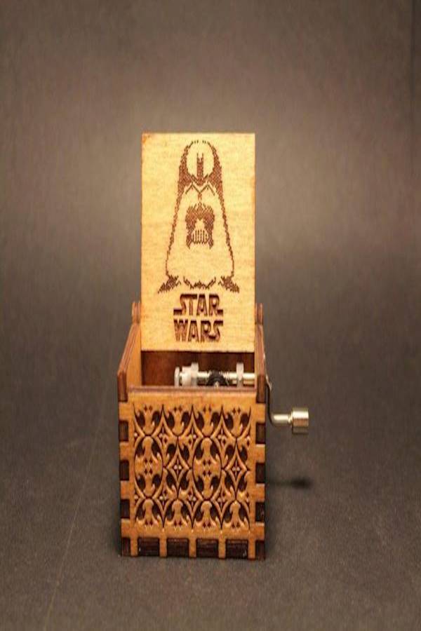 Star Wars Classic Mini Wooden Music Box  - Image 3