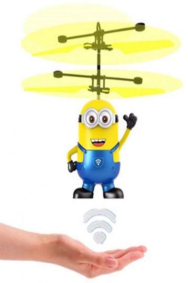 Rc Helicopter Me Minion Induction Flying Toy 122grams - Image 2