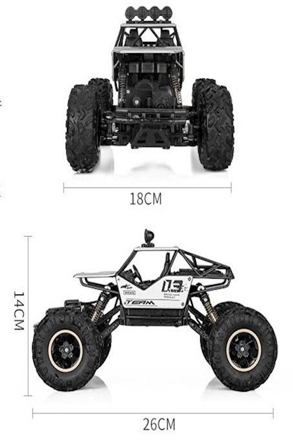 Ndream RC Mud Monster Rechargeable Car With Mud Splatter Paint Job - Image 2