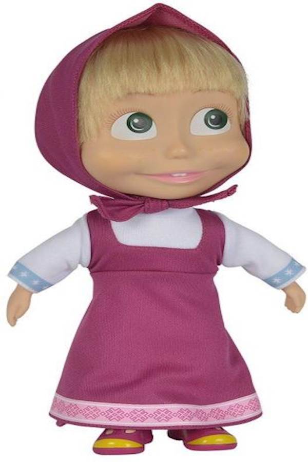 سيمبا دمية لشخصية ماشا مستوحاة من مسلسل "Masha And The Bear" 23سم - Image 2
