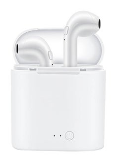 I7S Bluetooth Headphones Mini TWS Stereo Earphones Wireless Headphone White