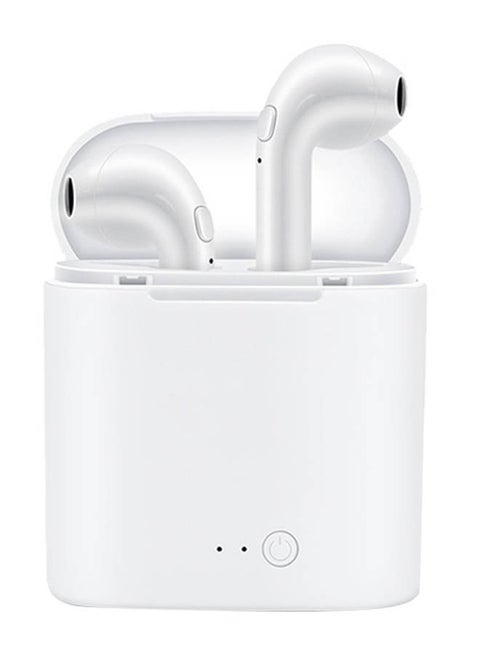 I7S Bluetooth Headphones Mini TWS Stereo Earphones Wireless Headphone White