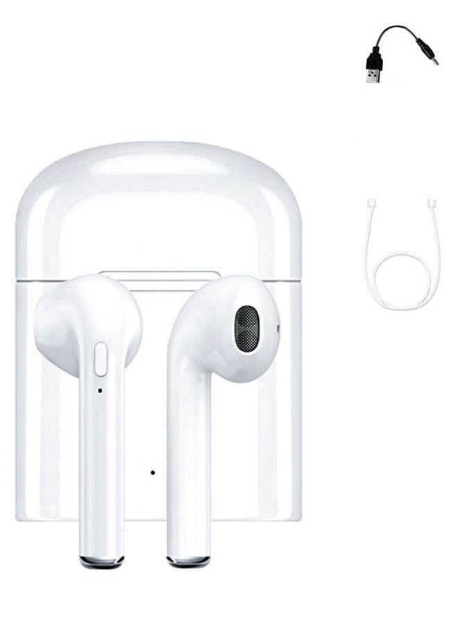 Generic - I7S Bluetooth Headphones Mini TWS Stereo Earphones Wireless Headphone White - Image 1