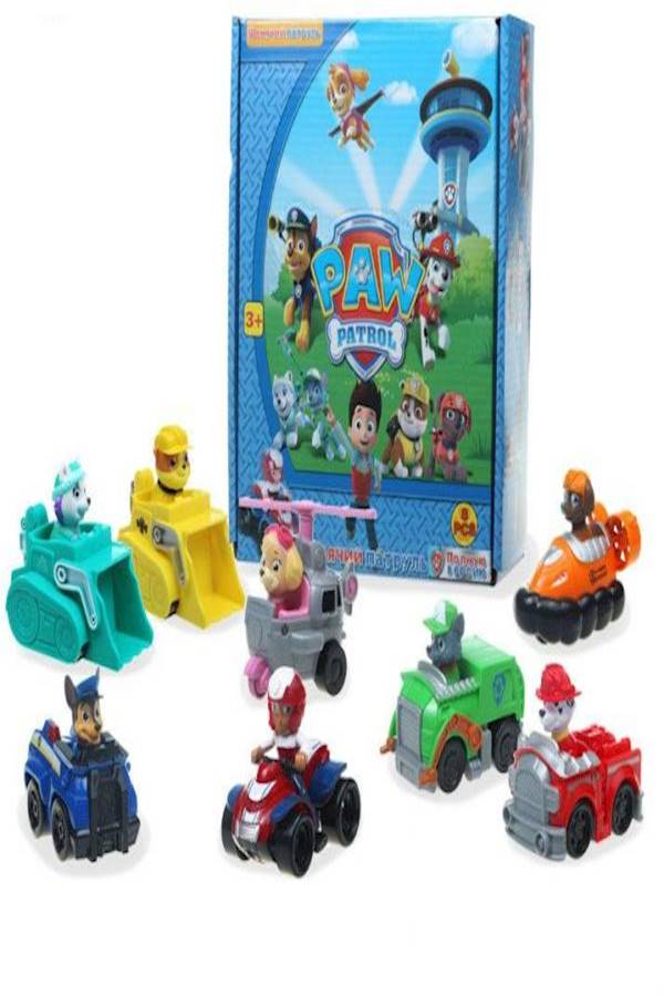 Paw Patrol Snow Slide Toys Set Children Figures Toys  - Image 1