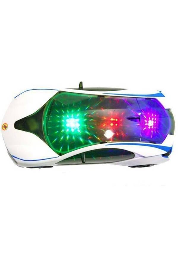 Generic - 3D Supercar Style Electric Car Toy With Wheel Lights & Music Kids Boys Girls Gift - Image 1