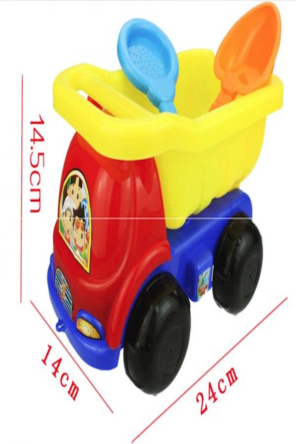 null - Large Toy Atv With Bucket Spatula And Small Scorpion Summer Beach Toys - Image 1