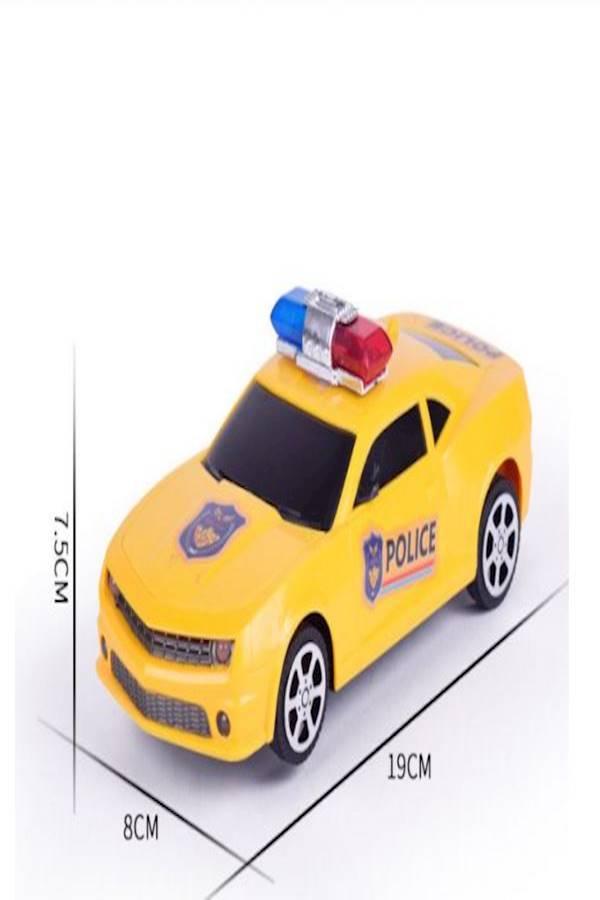 Generic - Plastic Police Car Model Toys - Image 1