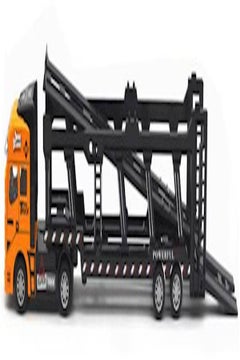 Generic Alloy Transporter Model Pull Back Toy Truck  - Image 2