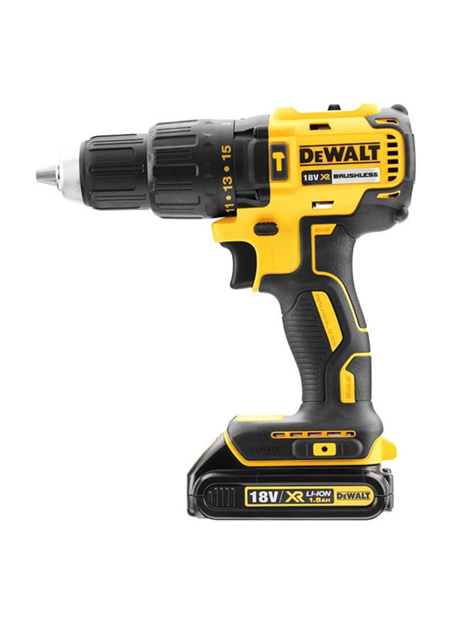 DEWALT Cordless Compact Hammer Drill Yellow/Black 38x34x11.5cm