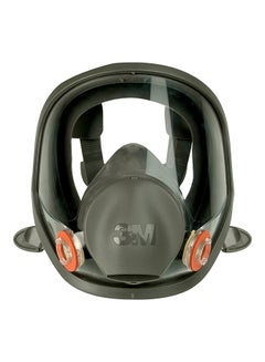 3M Large Full Facepiece Reusable Respirator Black/Clear 