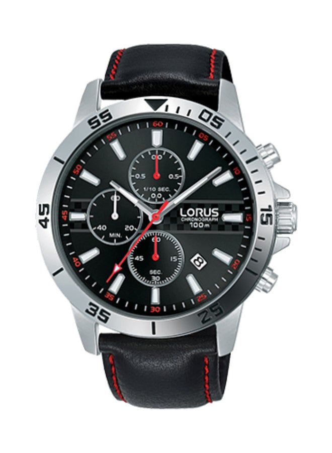 لوراس ساعة يد بعقارب وسوار من الستانلس ستيل طراز RM313FX9 للرجال