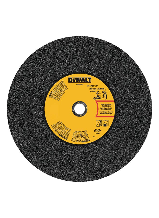 DEWALT Metal Cutting Wheel Black
