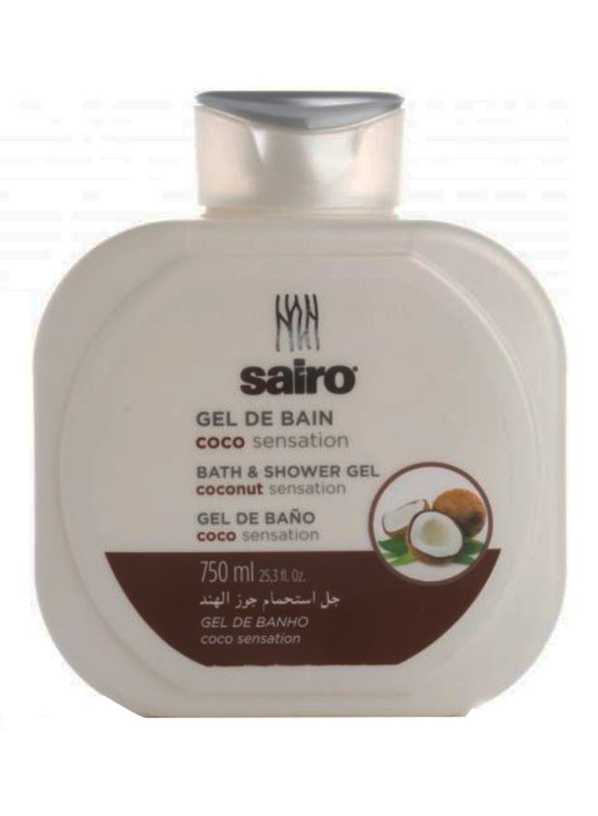 Sairo Bath Gel Coconut Sensation 750  ml 