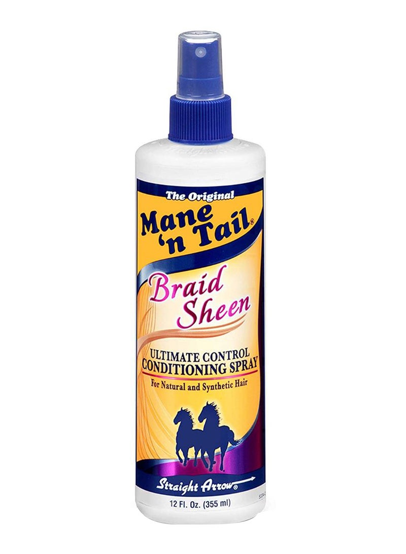 Braid Sheen Spray 12 oz