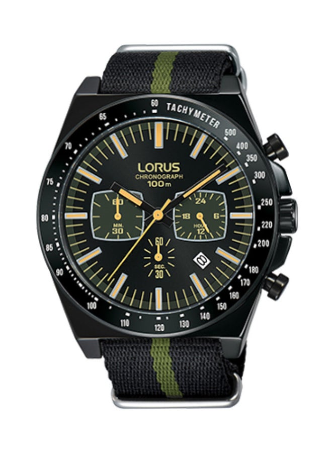 لوراس ساعة يد بعقارب وسوار من الستانلس ستيل طراز - RT353GX9 men