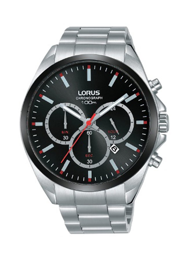 لوراس ساعة يد بعقارب بسوار من الستانلس ستيل طراز RT361GX9 men