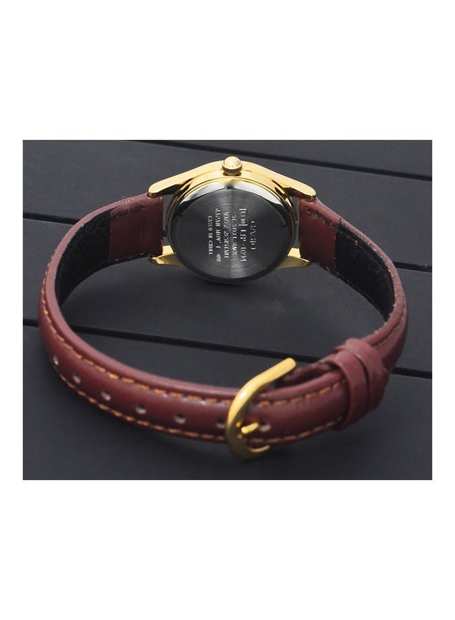 CASIO Women's Analog Leather Watch- LTP-1094Q-7B9RDF - Image 2